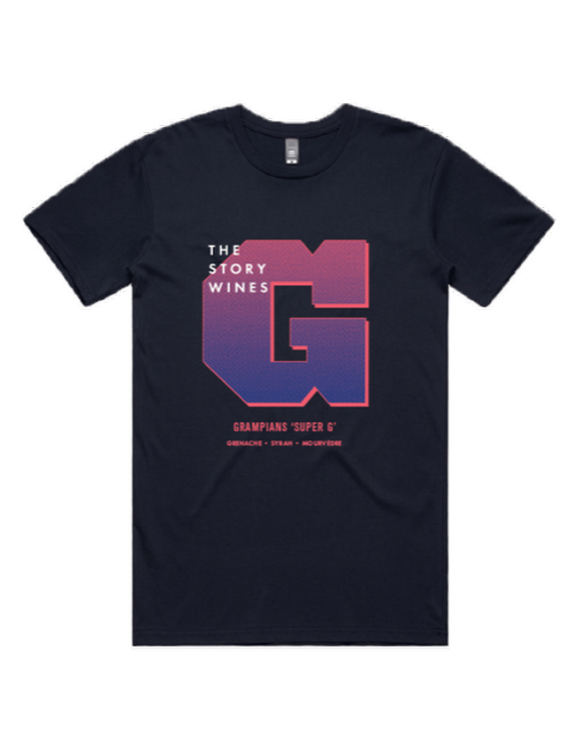 Super G Navy Blue T-Shirt